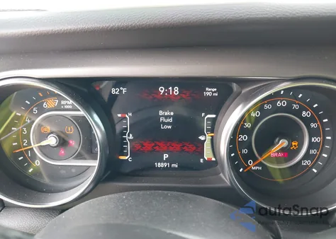 2023 Jeep Wrangler 4-Door Sport S 4X4 из США, поврежденный, VIN 1C4HJXDG8PW518333